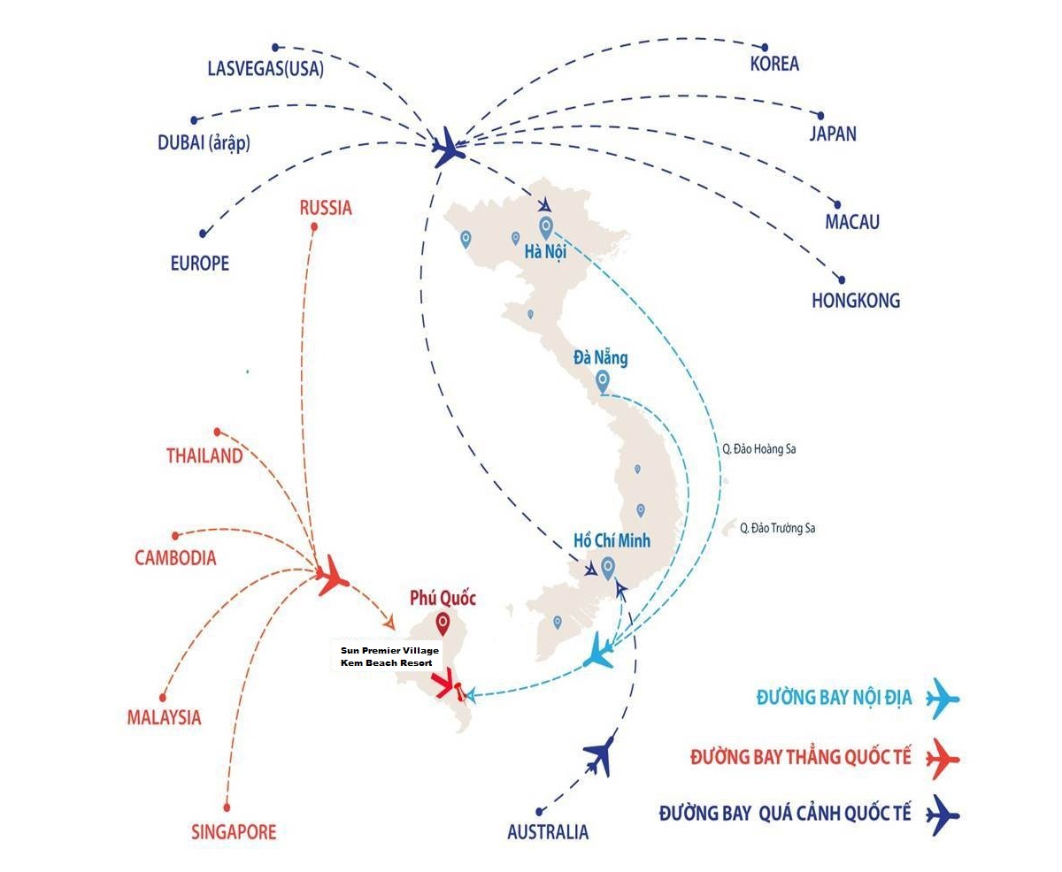 đường bay ph&uacute; quốc