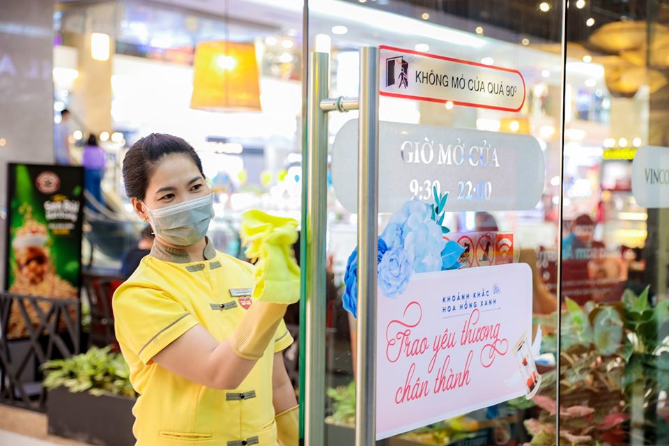 vincom ph&ograve;ng chống dịch