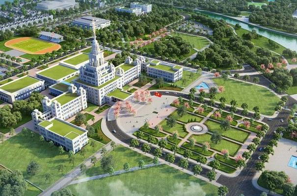 phối cảnh đại học vinuni