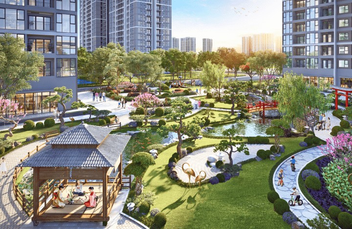 vinhomes ocean park vườn nhật