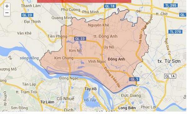 vị tr&iacute; vinhomes cổ loa đ&ocirc;ng anh