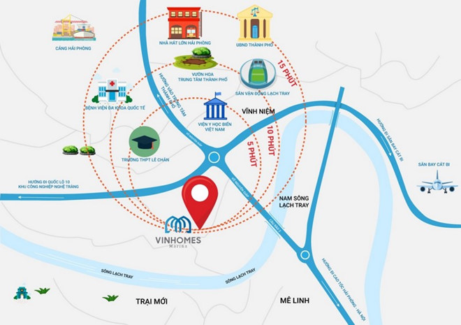 vị tr&iacute; vinhomes marina