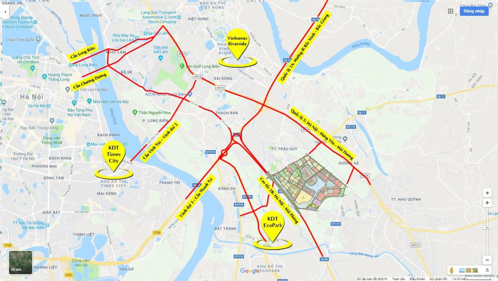 vị tr&iacute; vinhomes ocean park