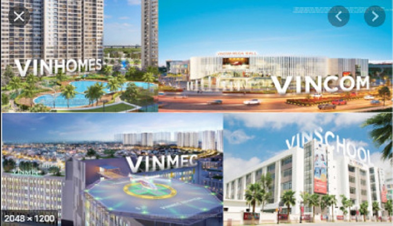 4 thương hiệu tại the grand sapphire