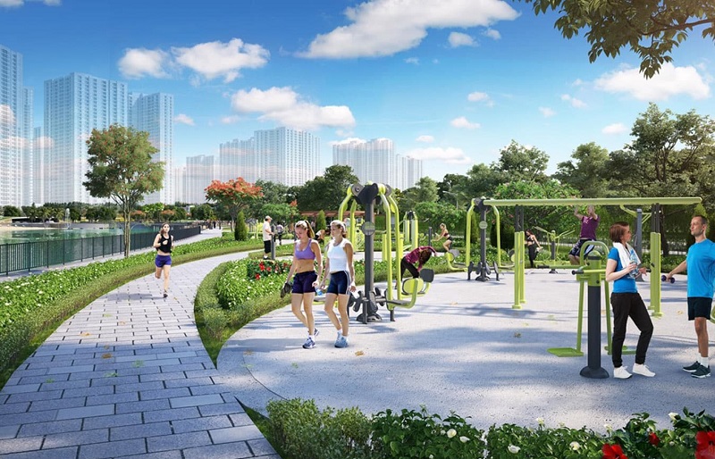 c&ocirc;ng vi&ecirc;n thể thao vinhomes smart city