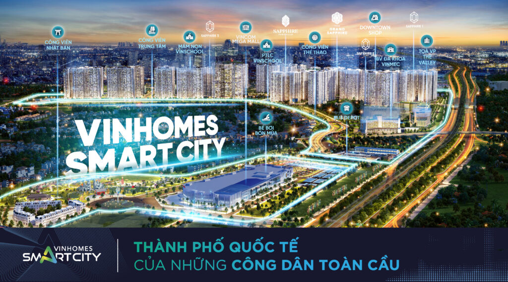 khu đ&ocirc; thị vinhomes smart city