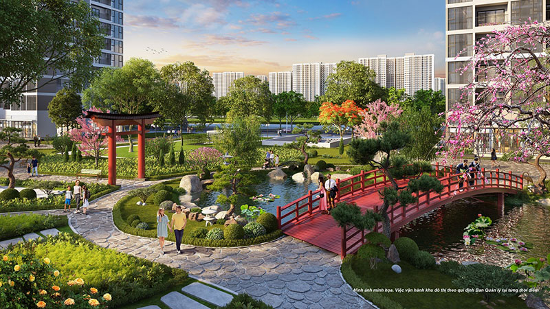 vườn nhật vinhomes smart city